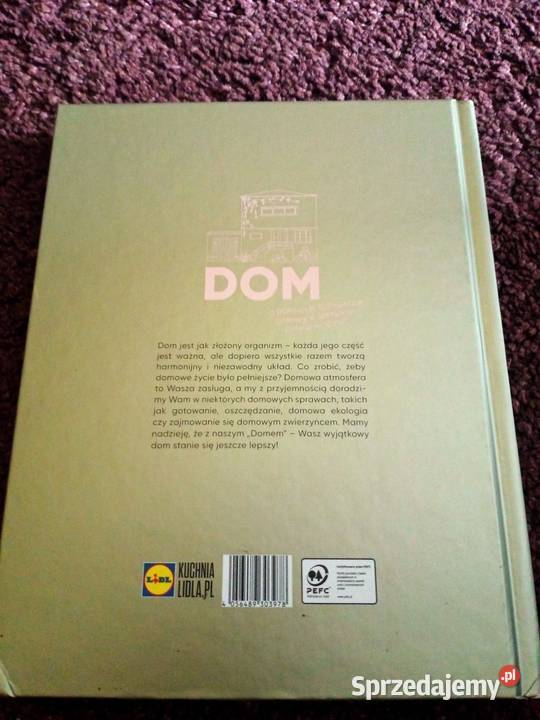 Książka kucharsko lifestyleowa Dom Lidl