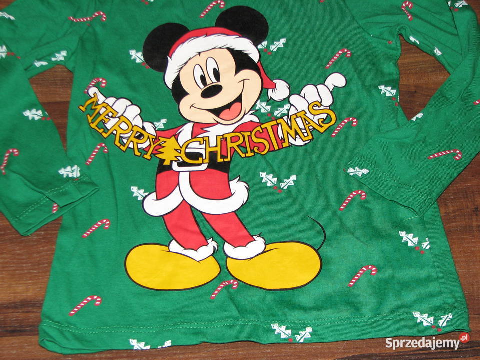 Disney Mickey świąteczna bluzeczka 92 Wrocław