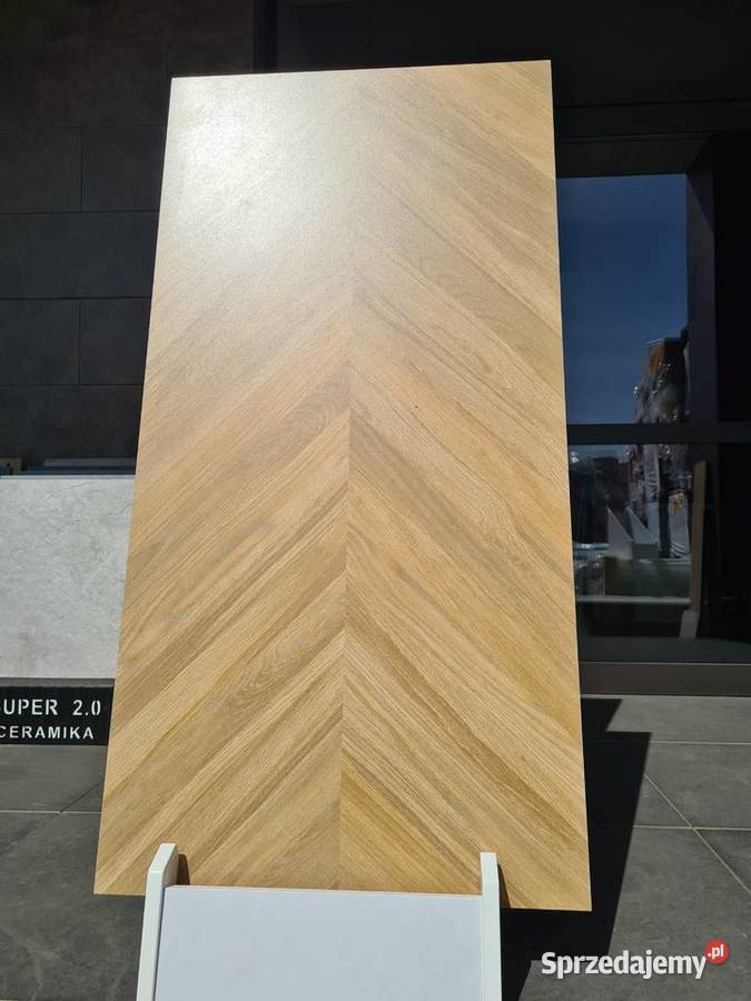 PŁYTKA gres CHEVRON OAK MAT 60X120 GAT 1 tanio Płytki podłogowe łódzkie Opoczno