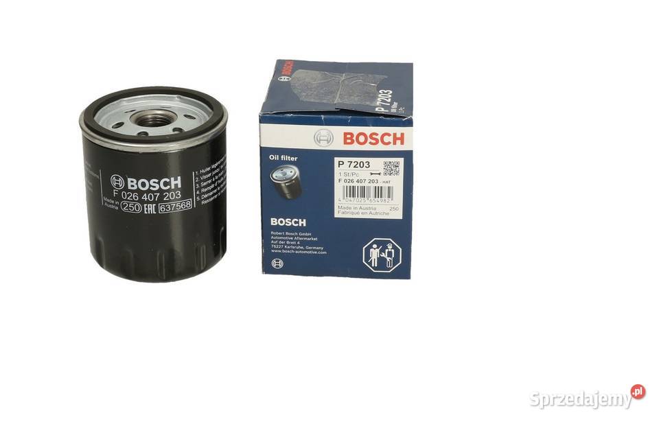 FILTR OLEJU BOSCH FORD FOCUS MONDEO S VOLVO V50 osobowe Pozostałe małopolskie Kraków
