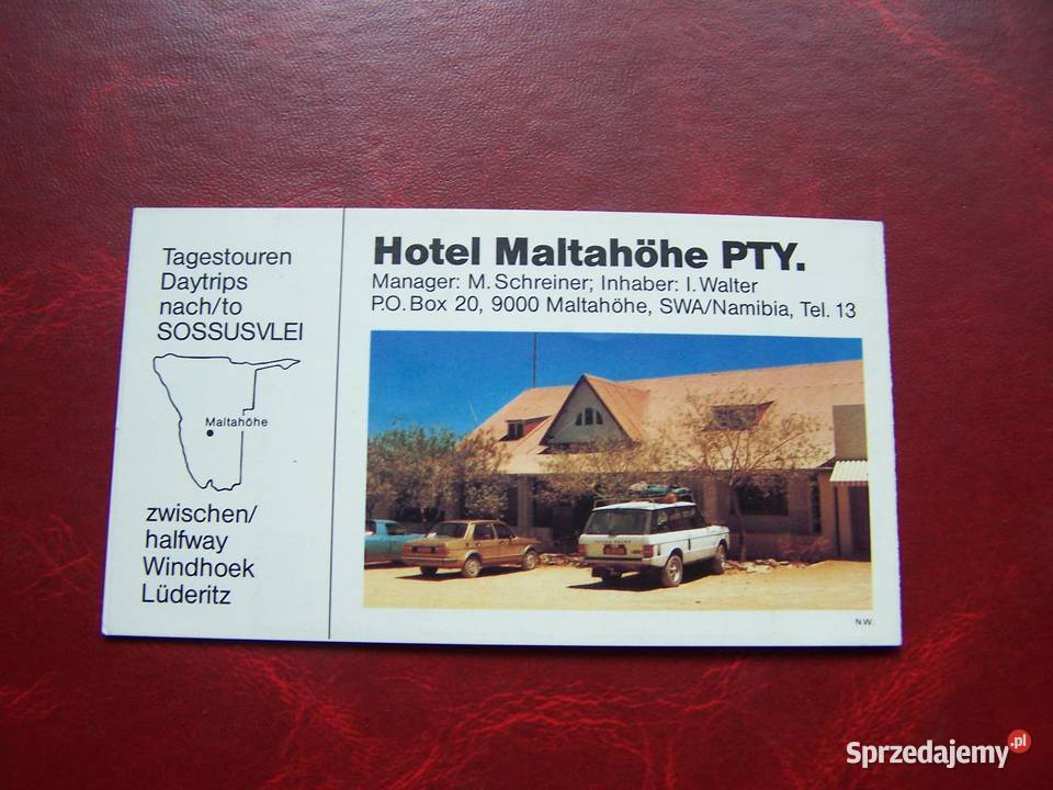 SWA 1985 MNH Karnet Fauna Zwierzęta Bawoły Tychy