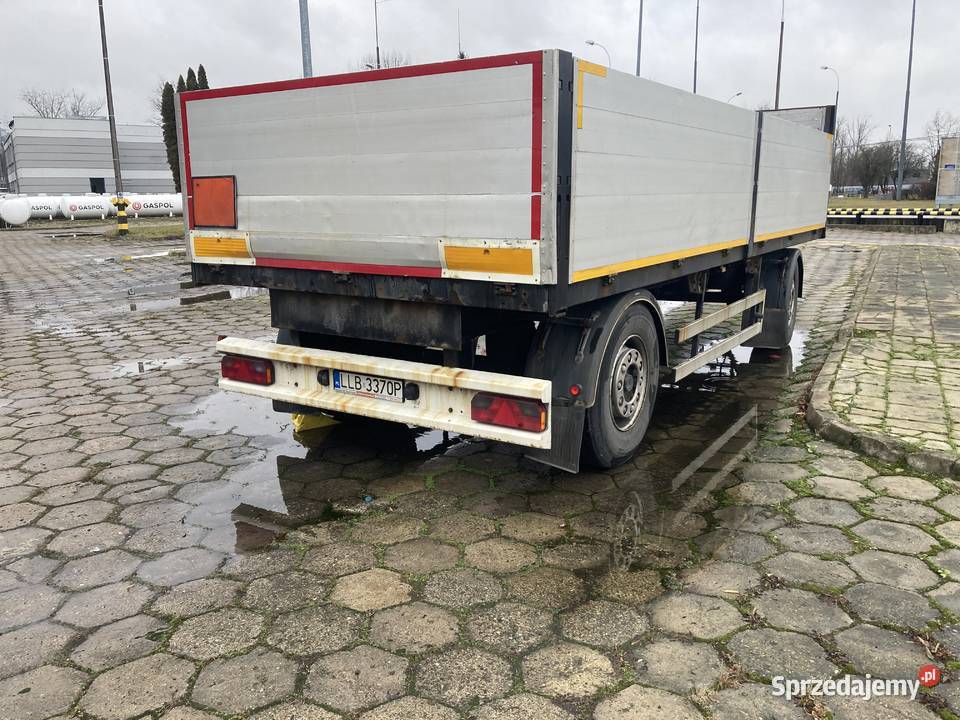 PRZYCZEPA ZASŁAW D659 2007 BURTOWA Rok produkcji 2007 lubelskie Łucka-Kolonia