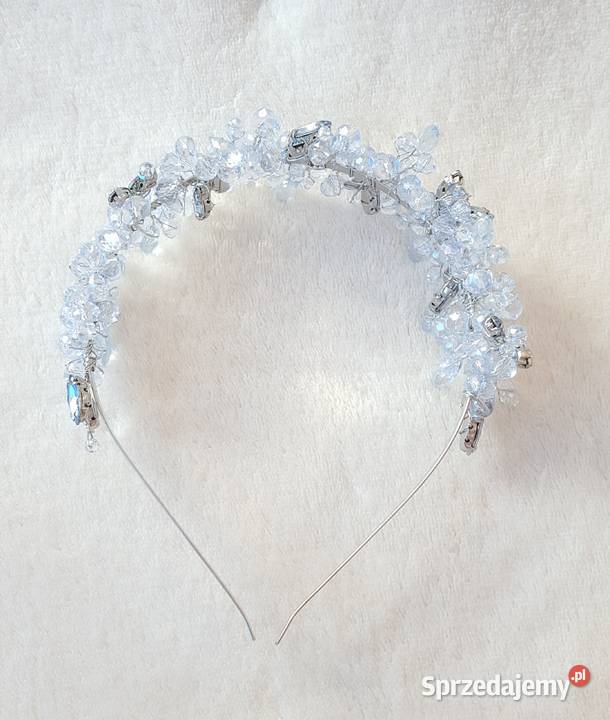 Nowa opaska na włosy tiara panna młoda ślub Szczecin