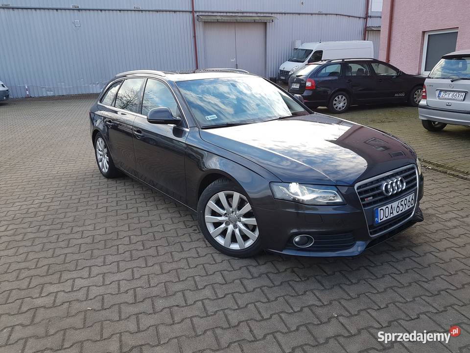 Audi A4 B8 170 2008 przebieg 311 Panorama Wrocław