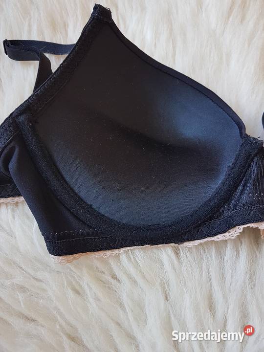 Marilyn Monroe Czarny biustonosz Push Up 75C Jasło