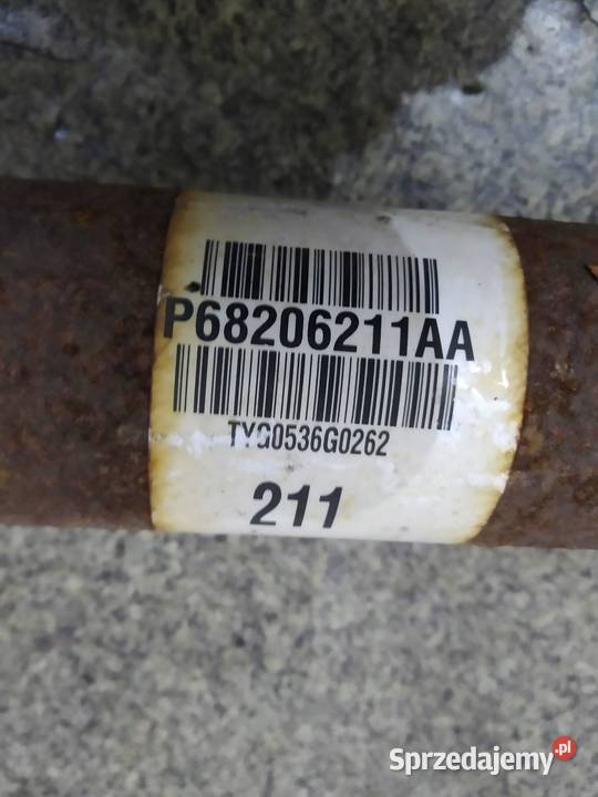 WAŁ NAPĘDOWY 36 V6 AWD P68206211AA Jeep Grand Wały napędowe