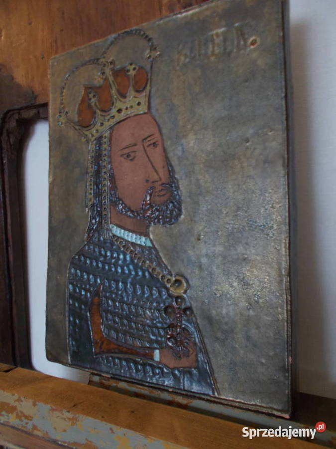 Stare Ikoniczne DziełoObraz Ceramiczny Rękodzieło Antyki, Sztuka, Kolekcje Szczecin sprzedam