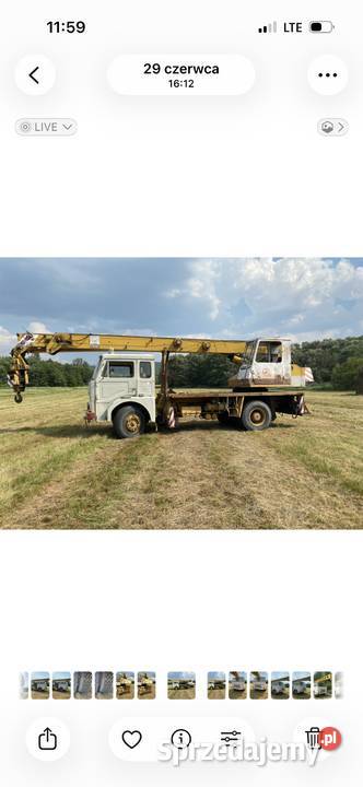 Dzwig Jelcz 10 TON Żuraw