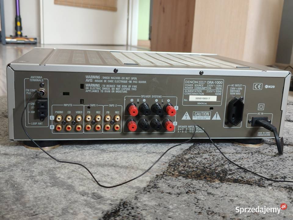 Amplituner Denon DRA1000 Pilot Kętrzyn sprzedam