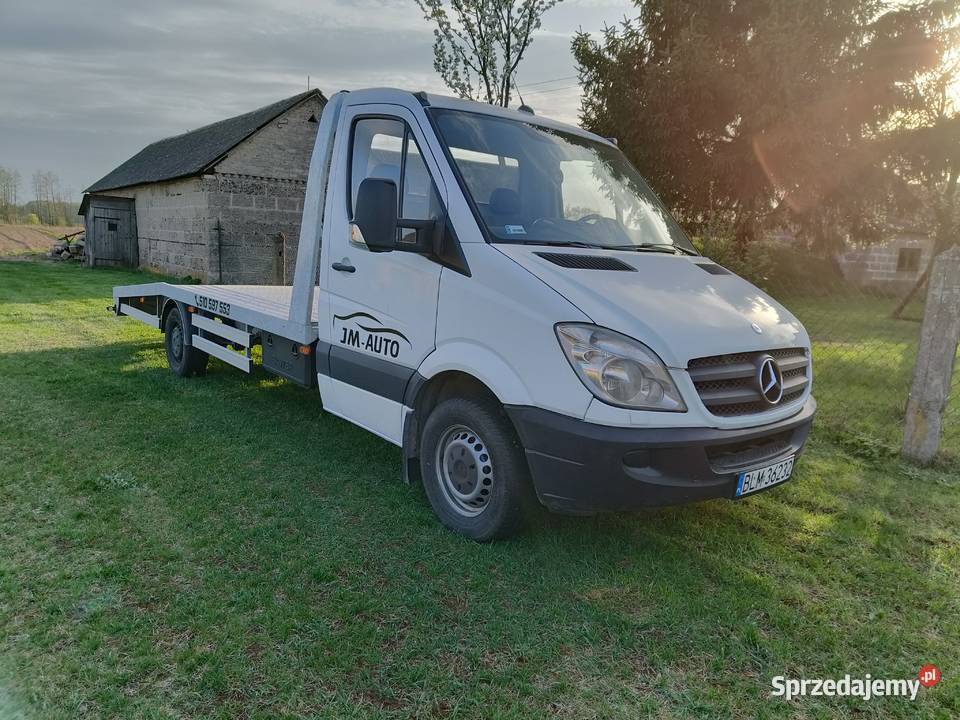 Autolaweta Mercedes Sprinter 316 CDI komputer pokładowy podlaskie Śniadowo