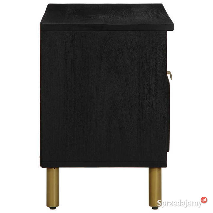 Szafka pod telewizor czarna 80x33x46 WM4017665 Warszawa