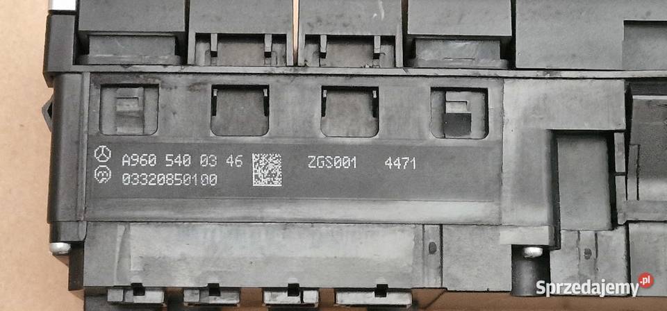 MERCEDES ACTROS MP4 PANEL STEROWANIA AWARYJNYCH ciężarowe Trzciel