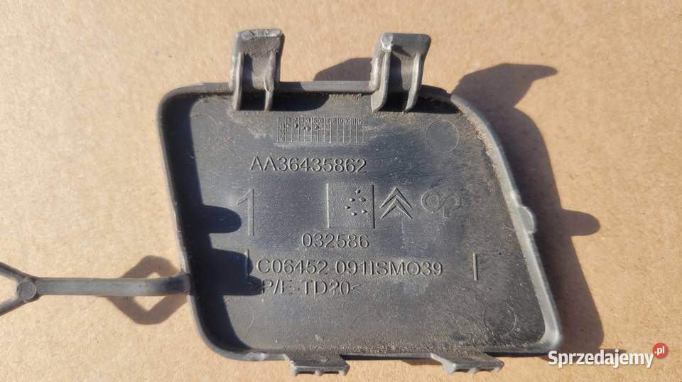 CITROEN C4 PICASSO II ZAŚLEPKA HAKA ZDERZAKA Pozostałe śląskie Ruda Śląska