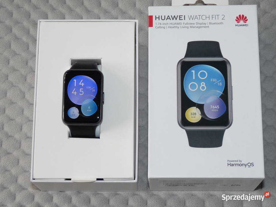 Smartwatch Huawei Watch Fit 2 czarny używany Kraków sprzedam