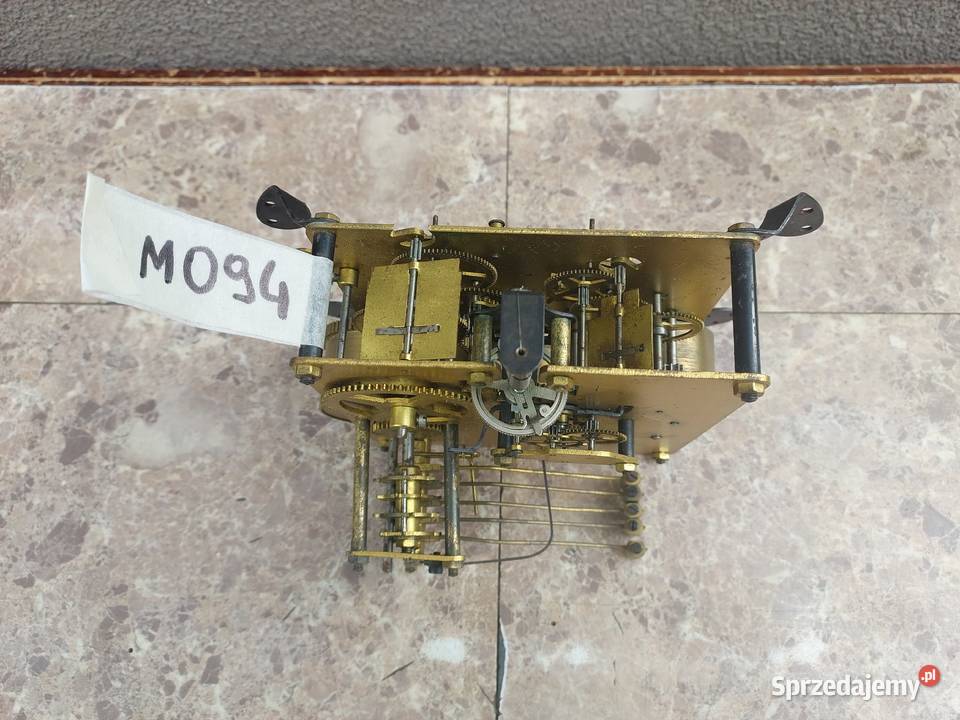 M094 Mechanizm starego zegara kwadransowy