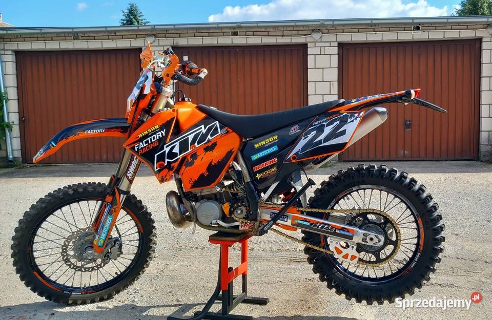 Ktm exc 250 2t enduro zarejestrowany Białystok