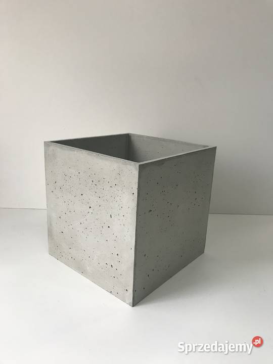 Donica betonowa 30x30x30 donice z betonu wielkopolskie Rawicz sprzedam