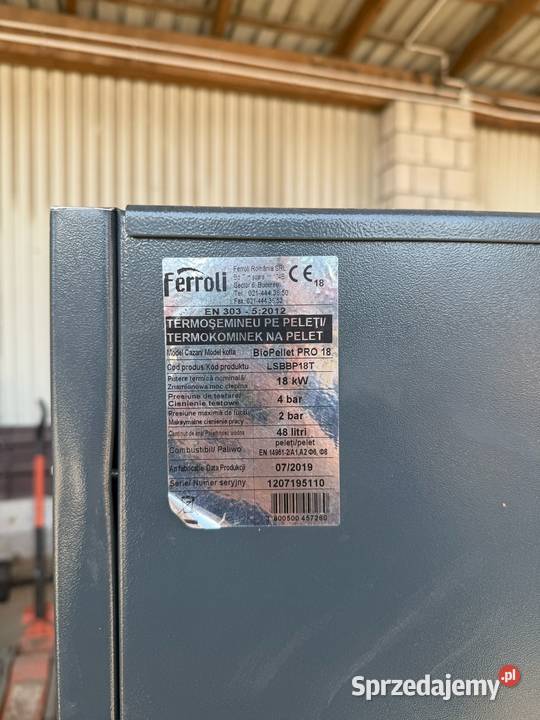 piec na pellet ferroli