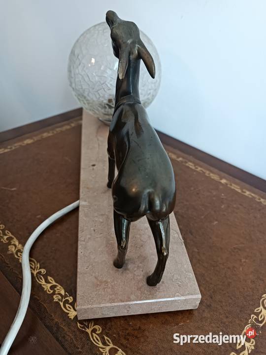 Lampa Art Deco marmur Budzyń