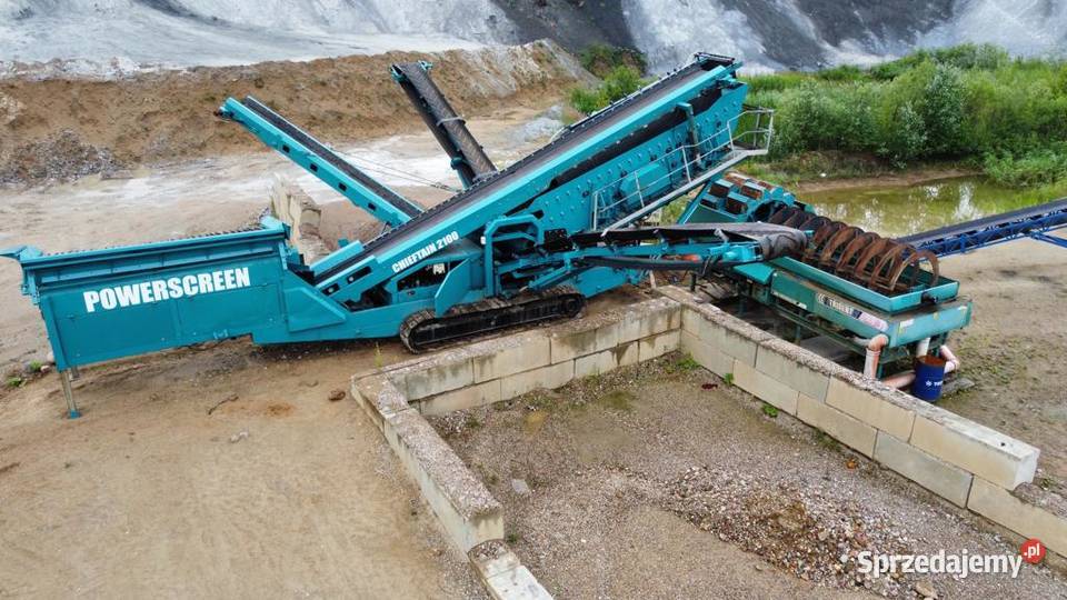 Mobilny przesiewacz Powerscreen chieftain 2100 Pozostałe Maszyny budowlane Kołodziejewo