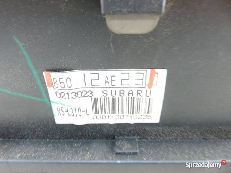 LICZNIK SUBARU LEGACY III 25 AWD 85012AE230 osobowe