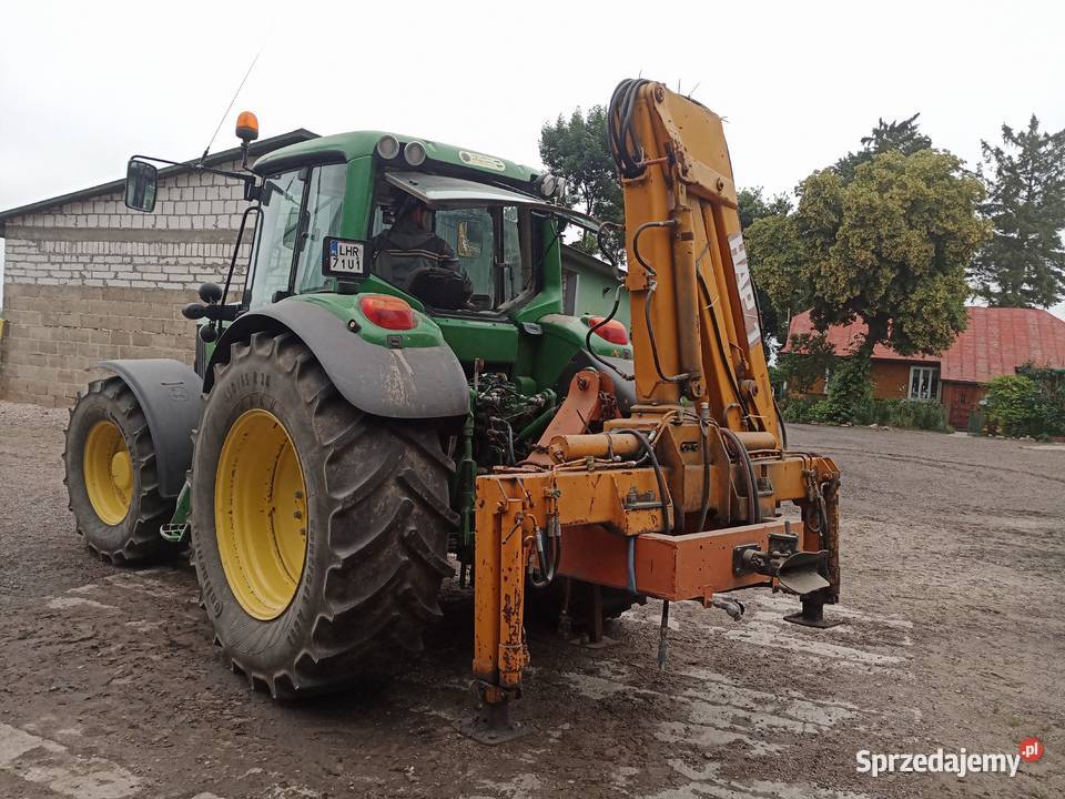 HDS zawieszany do ciągnika ładowacz dźwig lubelskie Brodzica