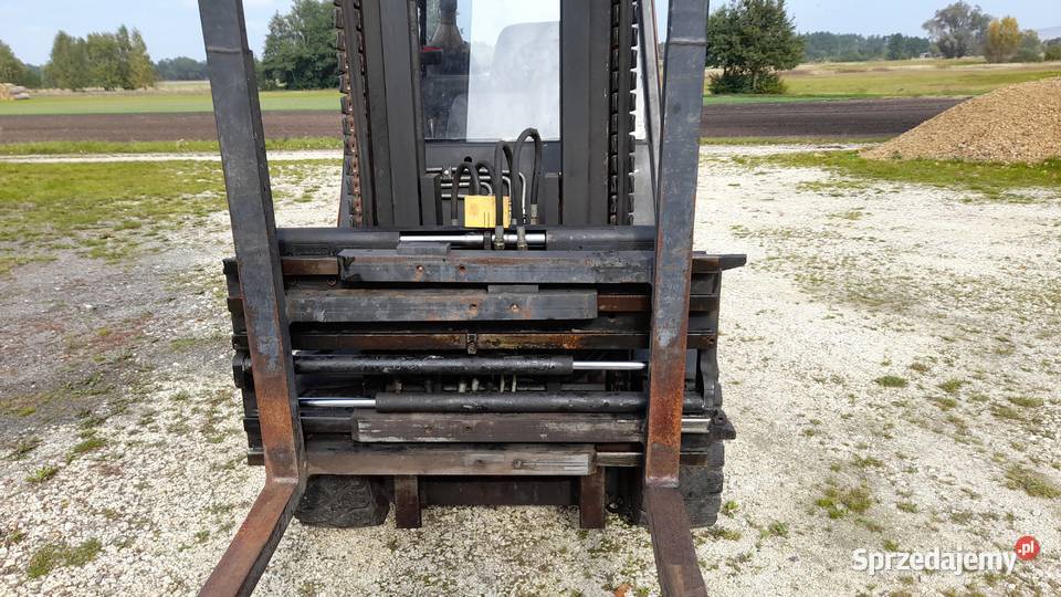 Wózek widłowy Linde H30 pozycjoner przesuw Gumnisko