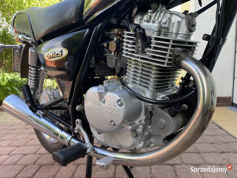 SUZUKI GN 125 kat B Prostota i nie zawodność Na elektryczny starter Kokoszkowy