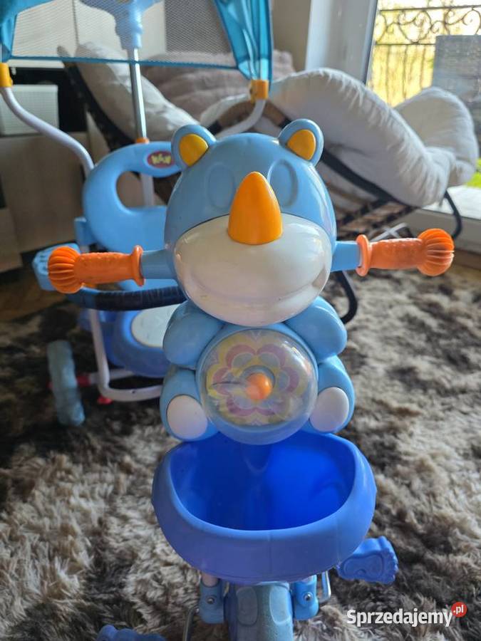 Rowerek dziecka trójkołowy wózek Jasło