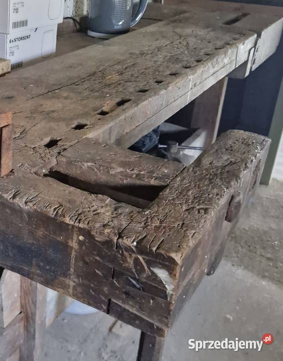 Stół stolarski stary do renowacji lubuskie Łagów