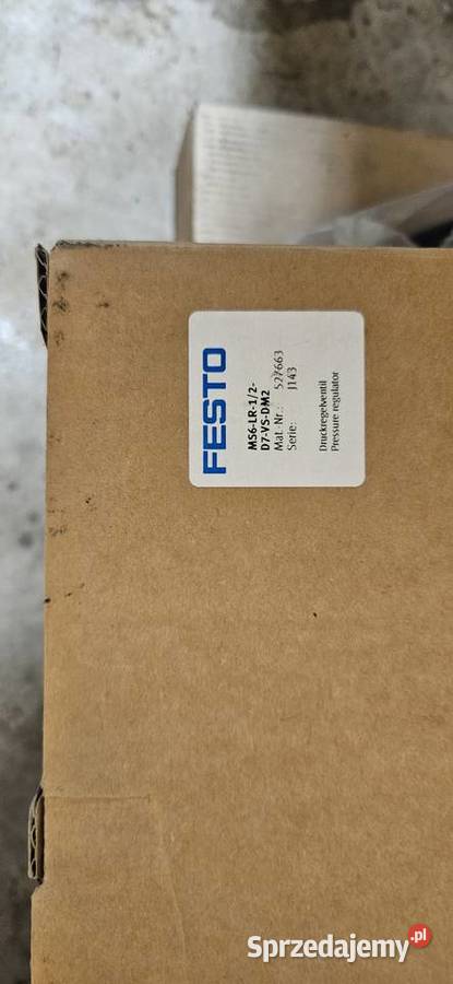 FESTO Regulator ciśnienia MS6LR 527663 Nowy Nisko