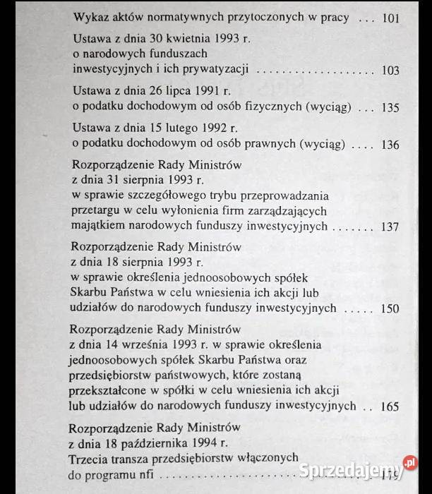 Powszechna prywatyzacja Kieszonkowa Encyklopedia Książki i Podręczniki