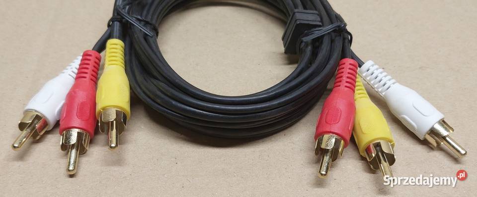 GOOBAY KABEL 3X RCA CHINCH 15M 50139 dolnośląskie Mielęcin