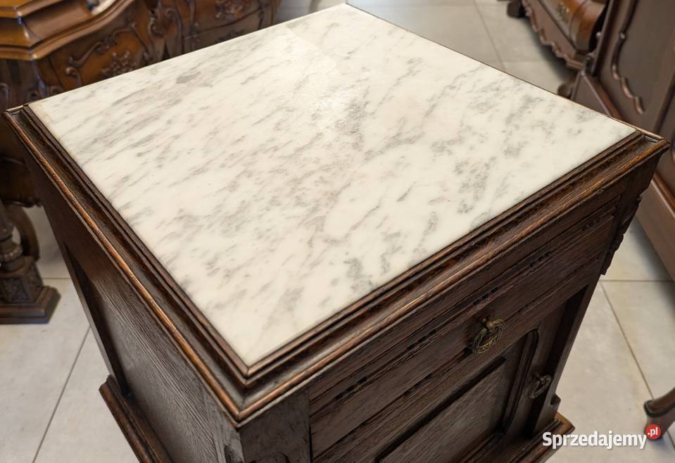 Piękna dębowa szafka secesyjnasklep Dąbrowa śląskie Dąbrowa Górnicza