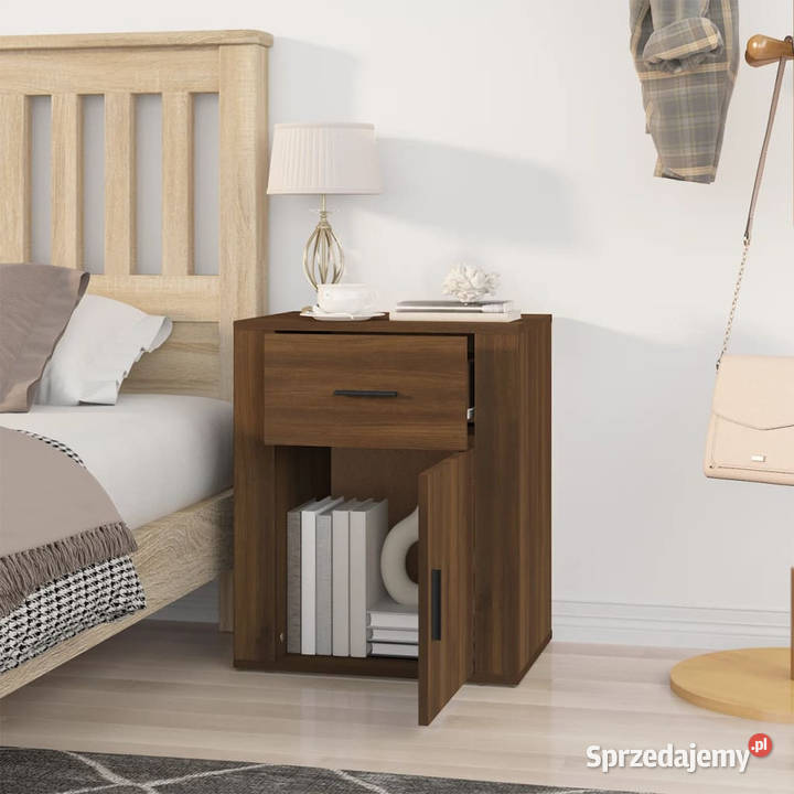 Szafka nocna brązowy dąb 50x36x60 WM816727 Warszawa sprzedam