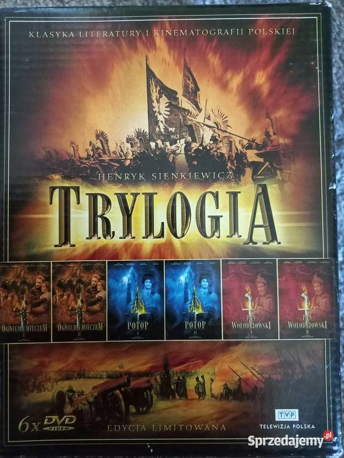 Trylogiadvd klasyka literatury i kinematografii DVD Warszawa