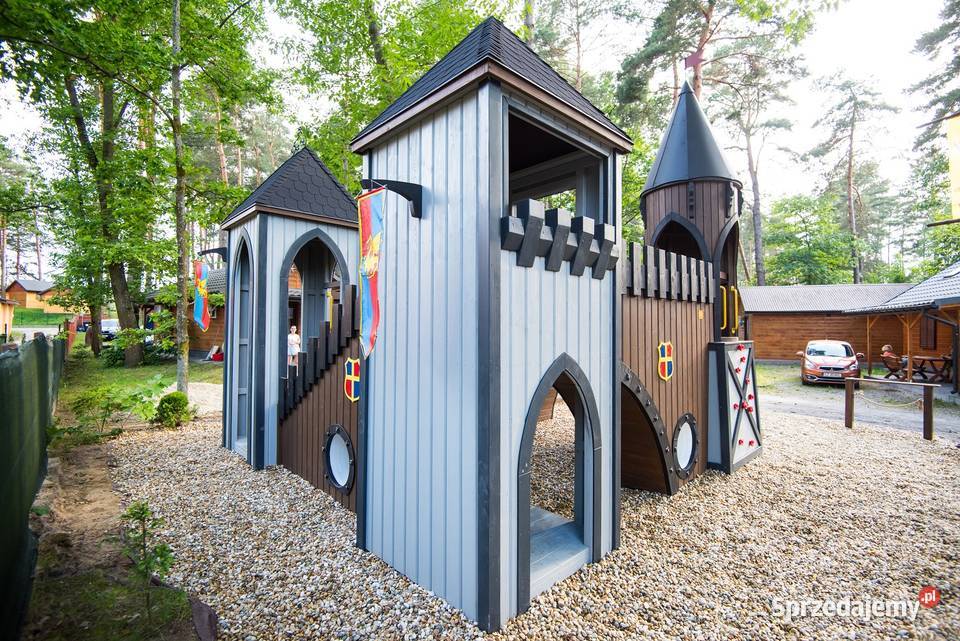 Zamek rycerski DREWNIANY PLAC ZABAW dzieci PZ19 Architektura ogrodowa Rzeszów