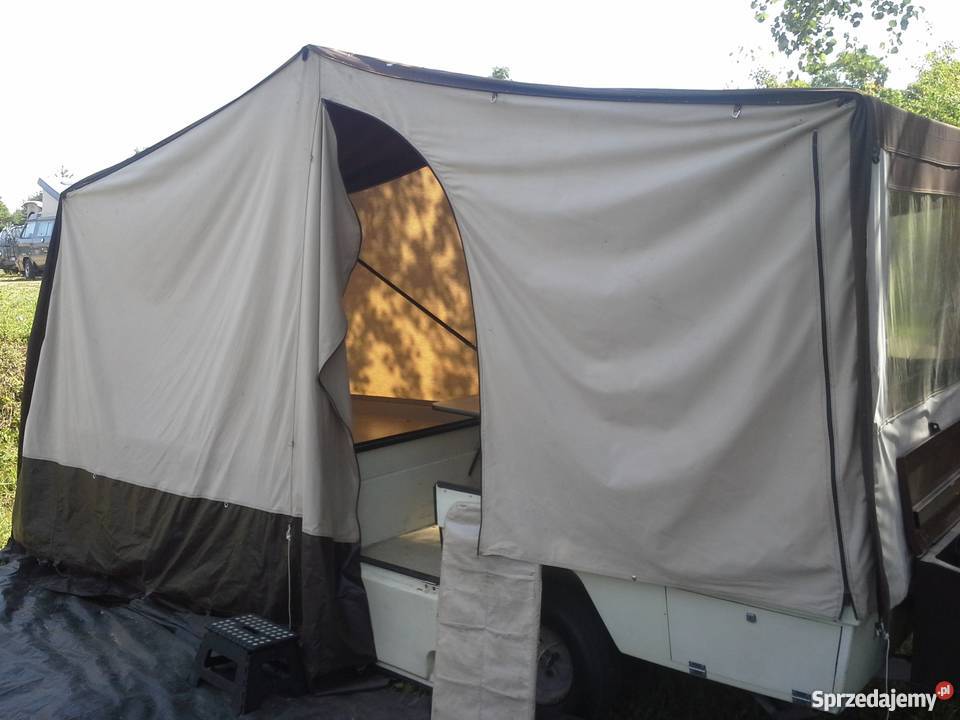 Przyczepka Kempingowa Namiotowa rozkładana Żagań