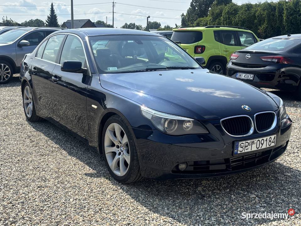 BMW seria 5 2005r światła przeciwmgielne Paniówki