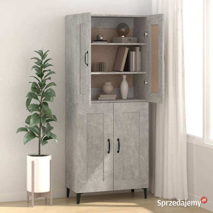 Szafka szarość betonu 695x34x90 materiał Pozostałe sprzedam