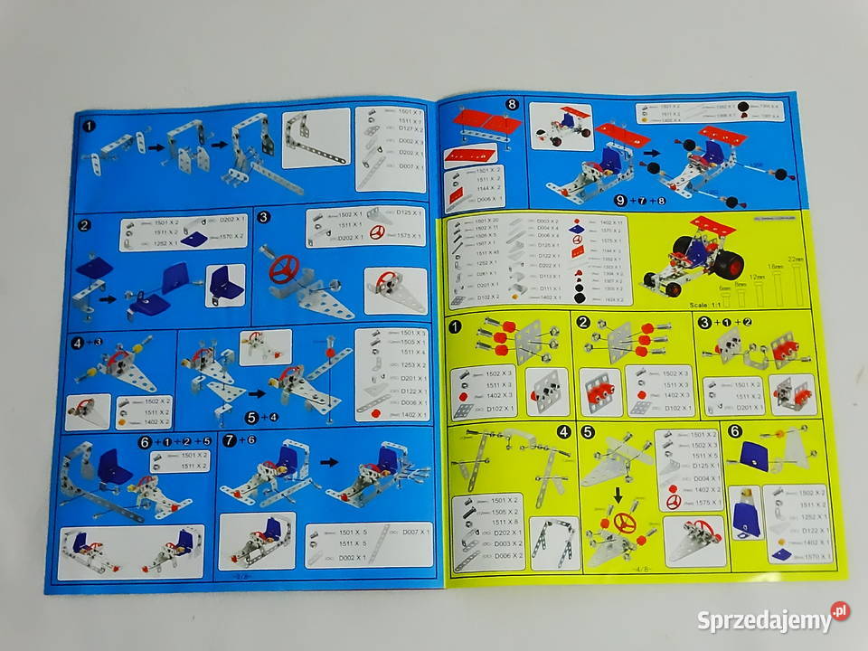 Metalowy zestaw konstrukcyjny TRONICO Zestaw Biłgoraj