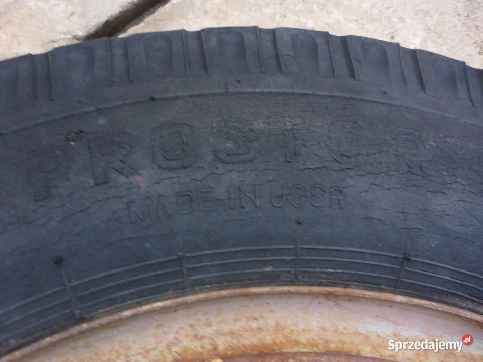 75020 koła PRZYCZEPA rolnicza HL 6011 IFA opony mazowieckie Radom