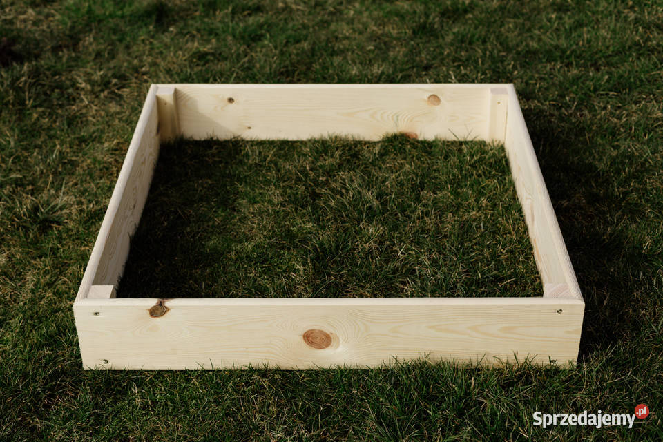 Warzywnik drewniany skrzynia ogrodowa zielnik śląskie Kalety