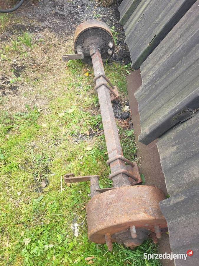 Oś z hamulcem do przyczepy sam Pozostałe Jaworzno sprzedam