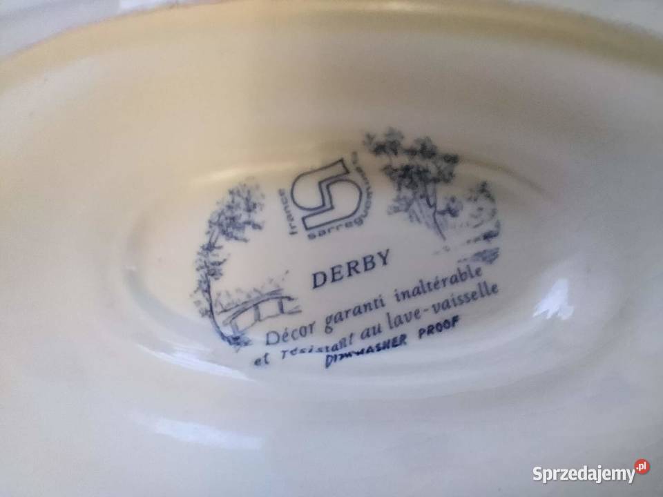 Stara porcelana Francja sygnowana Derby Gniezno