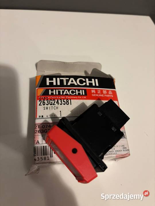 263G243581 SWITCH HITACHI Przełącznik hamulca małopolskie Tarnów