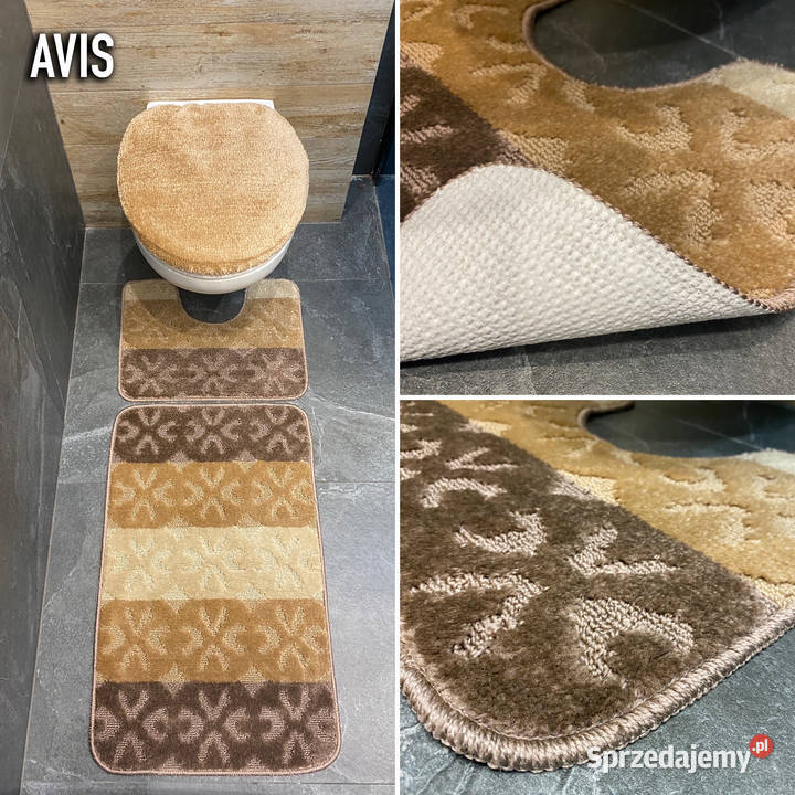 ZESTAW DYWANIKÓW ŁAZIENKOWYCH 50X80 AVIS Dywaniki łazienkowe Białystok sprzedam