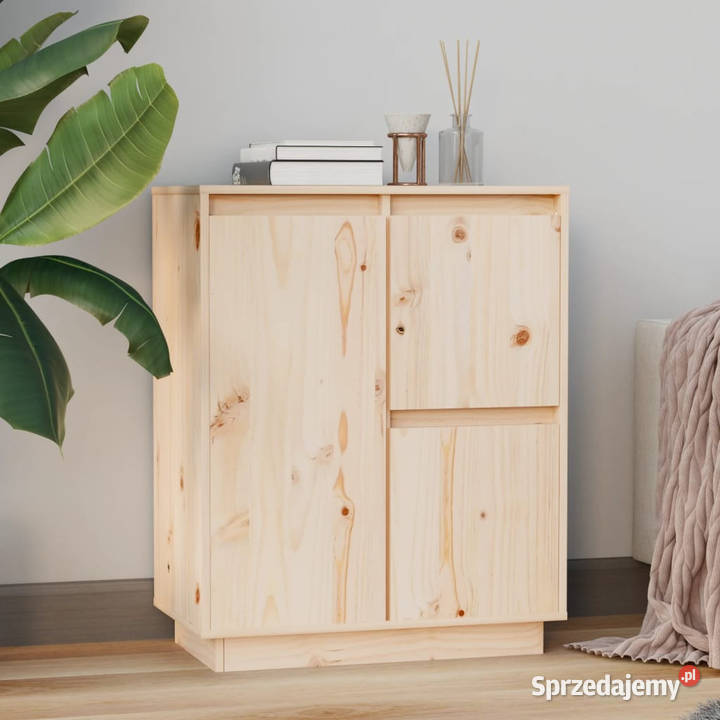 Szafka 60 x 34 x 75 lite drewno sosnowe WM813390 Warszawa sprzedam