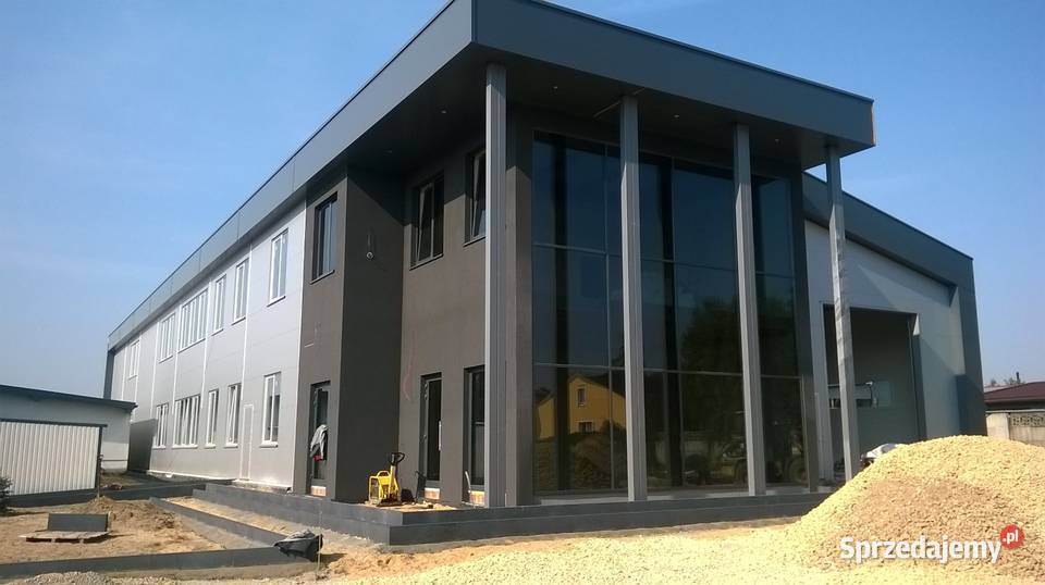 Konstrukcja HALI 15x30m H6m NOWA Hala stalowa śląskie Czarny Las