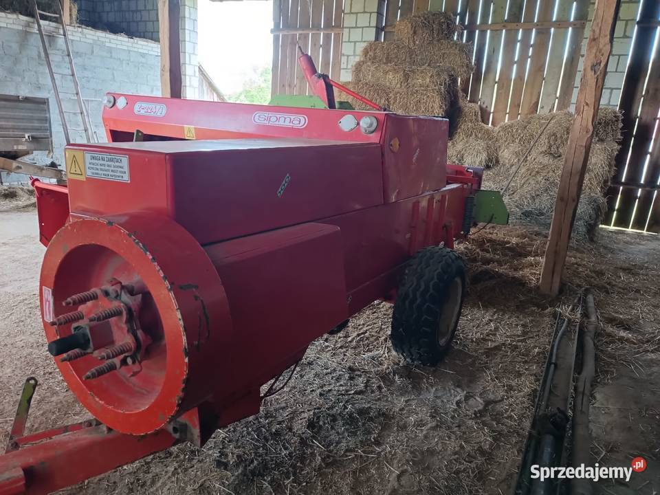 Prasa kostkująca SIPMA Z2241 garażowana Sipma lubelskie Majdan Tuczępski